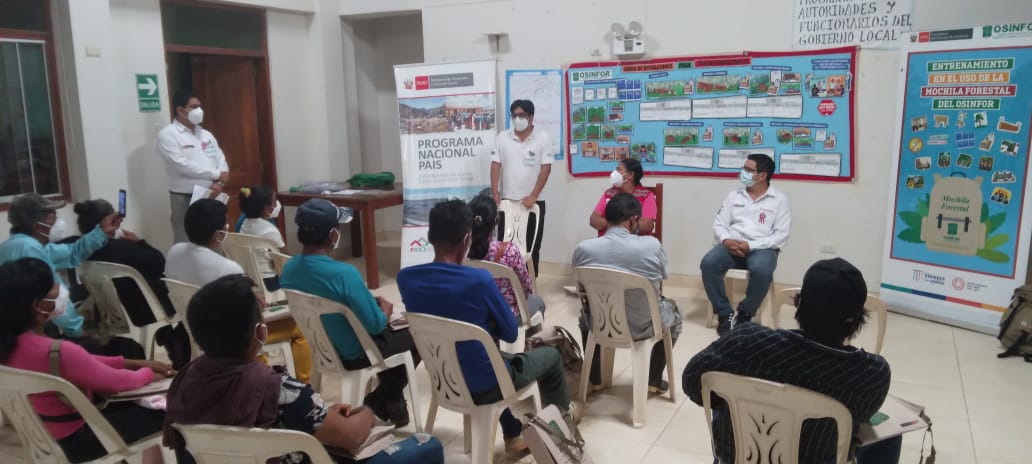 El OSINFOR realizó un taller para comunidades nativas del Putumayo.