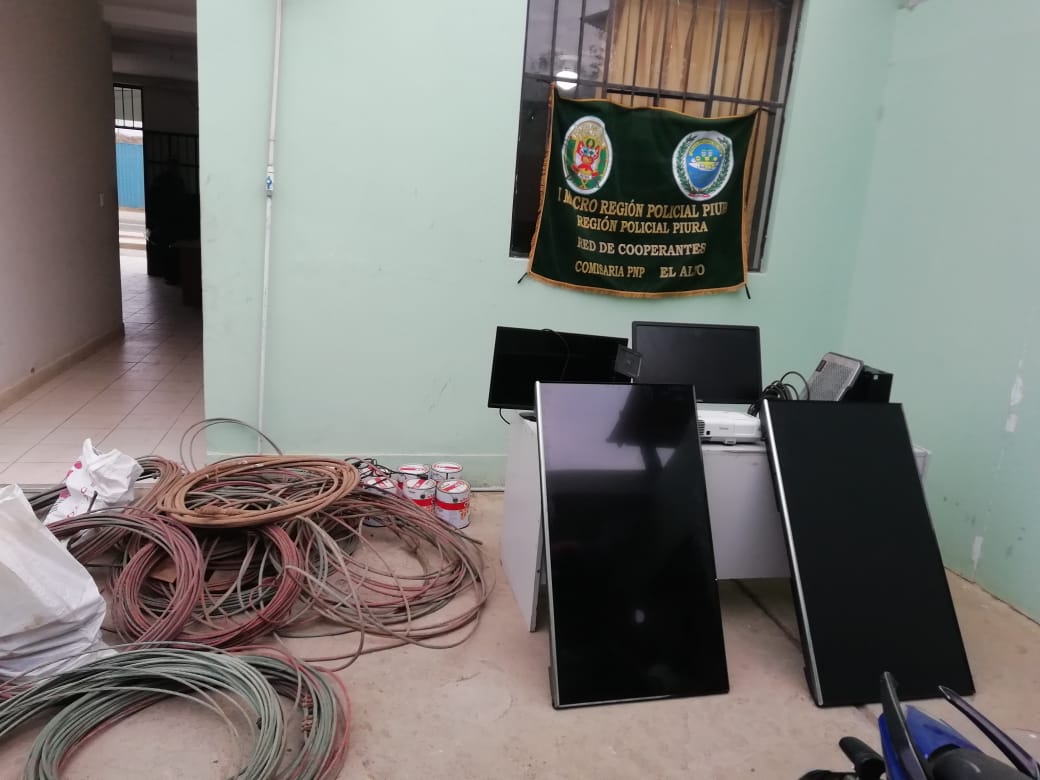 PNP incautó gran cantidad de bienes sutraídos a petroleras.