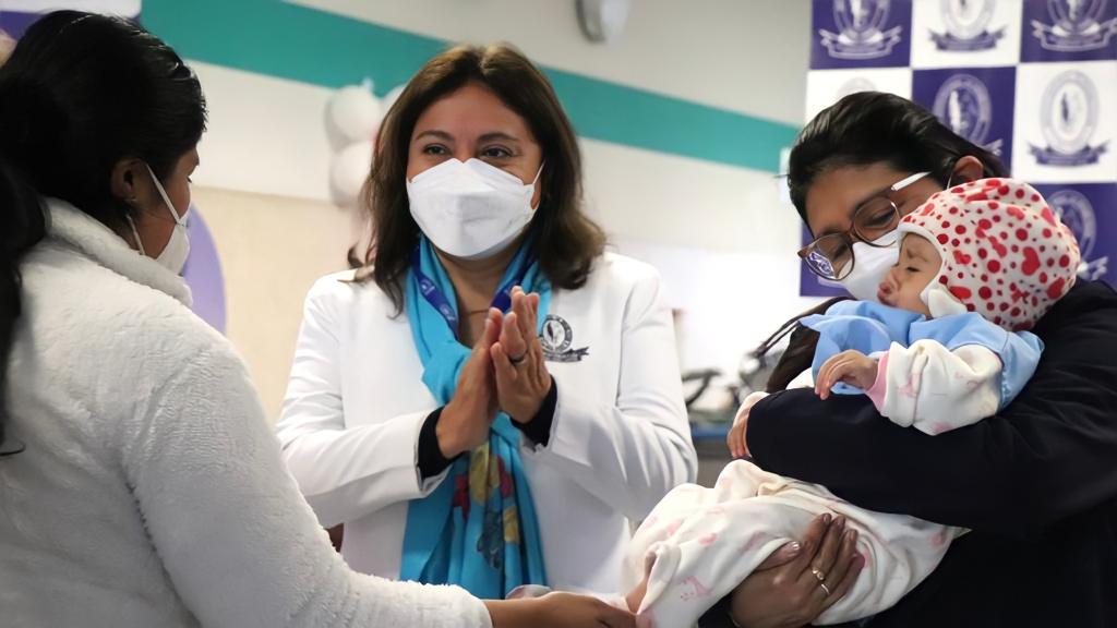 Dieciséis niños con diagnóstico de labio leporino y paladar hendido fueron intervenidos quirúrgicamente en el INR