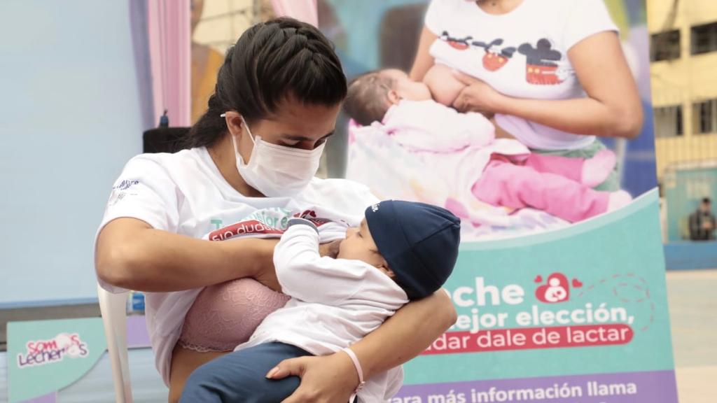 Lima Centro: en lo que va del año se han registrado 23 637 niños con lactancia materna exclusiva