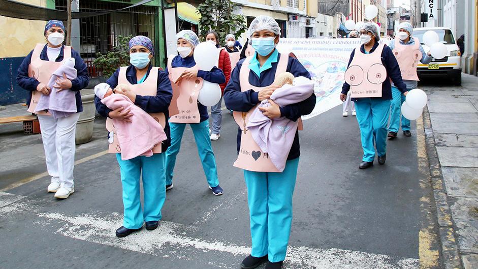 Lima Centro: en lo que va del año se han registrado 23 637 niños con lactancia materna exclusiva
