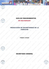 Vista preliminar de documento GP-002-SGEN/001 “Producción de Microformas de la SGEN/OGD” primera versión