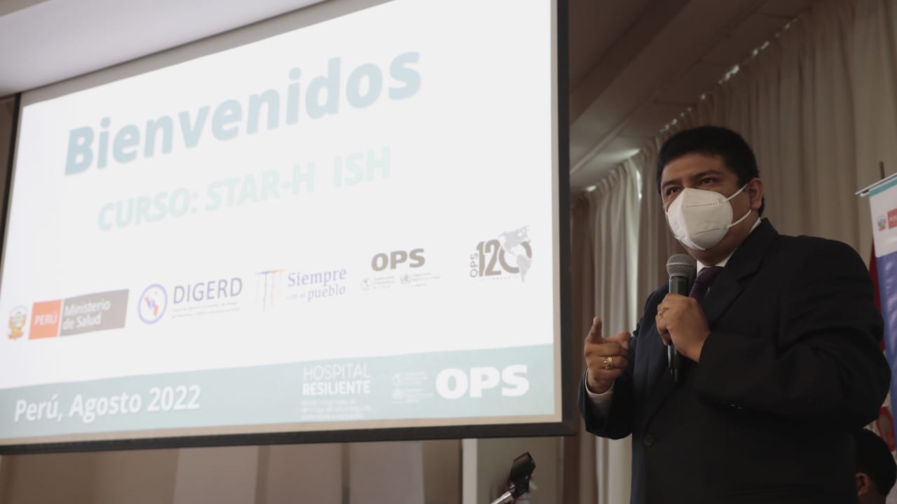Minsa forma instructores y coordinadores en curso de evaluación de establecimientos de salud e índices de seguridad hospitalaria