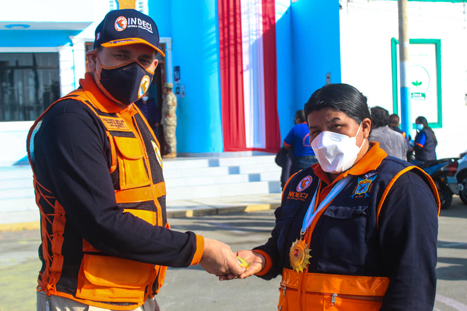 Reconocimiento a La Alcaldesa de San Andrés