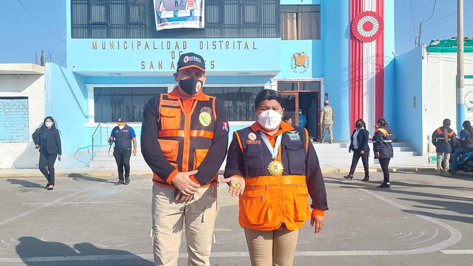 Reconocimiento a La Alcaldesa de San Andrés
