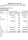 Vista preliminar de documento Inversión pública año 2016 - Presupuesto inicial