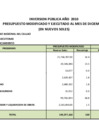 Vista preliminar de documento Inversión pública año 2010 - Presupuesto inicial