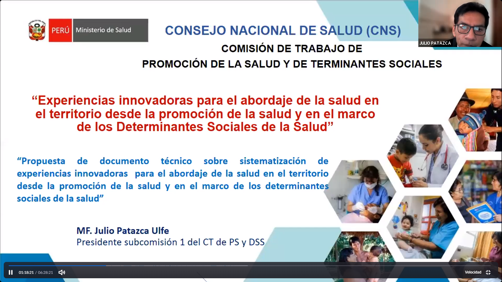 Diresas comparten experiencias innovadoras sobre promoción de la salud en sus regiones