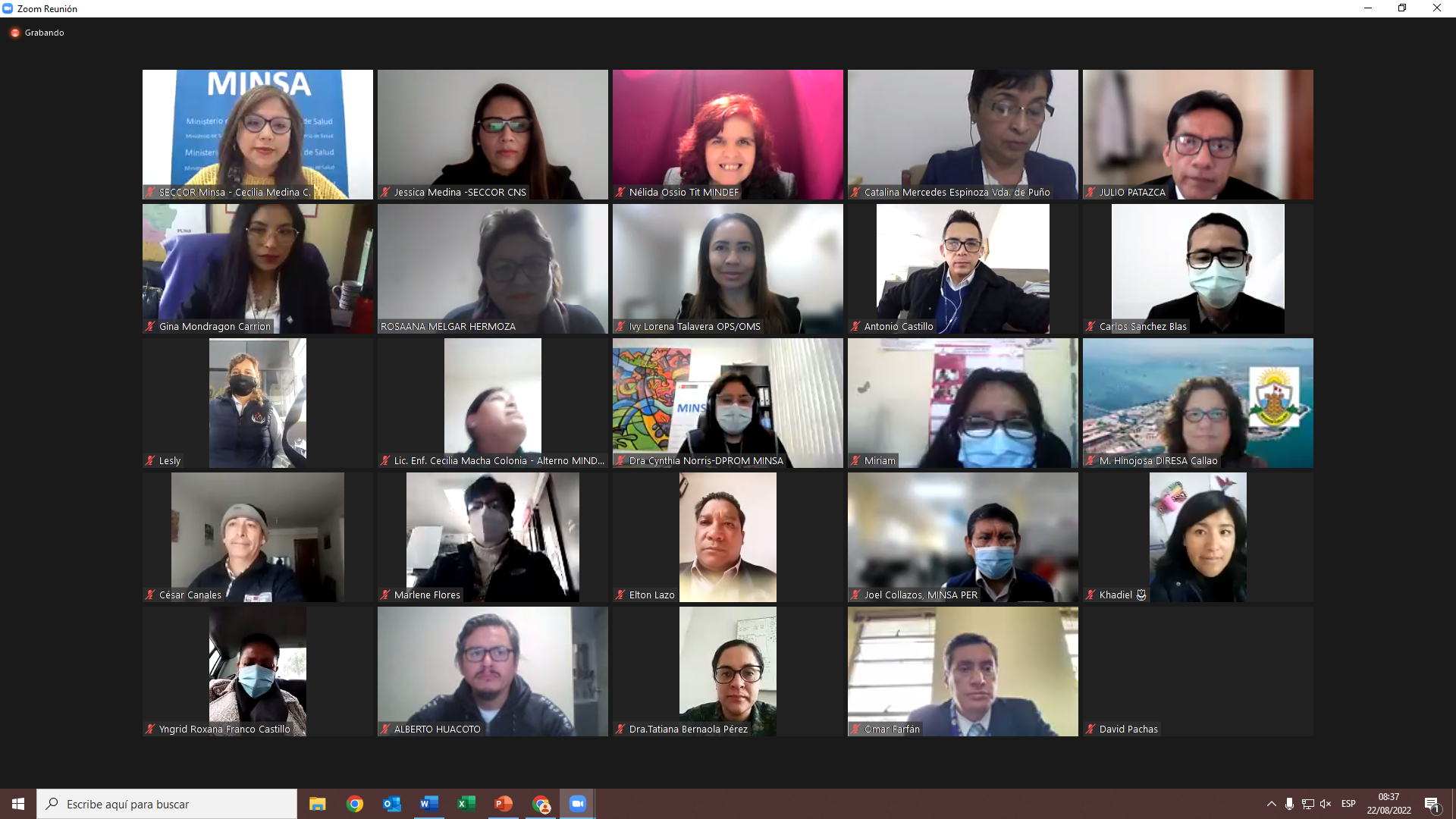 Diresas comparten experiencias innovadoras sobre promoción de la salud en sus regiones