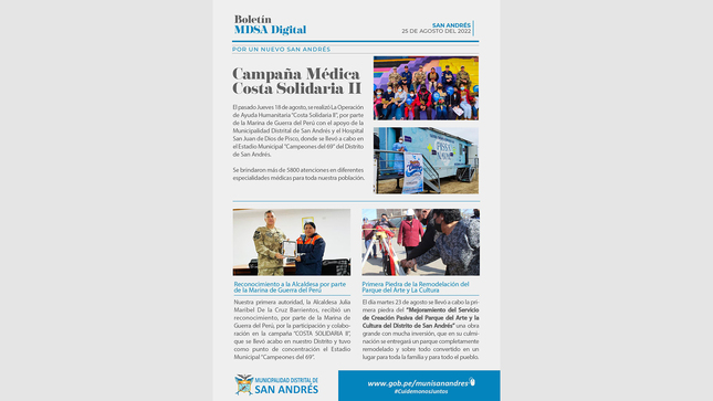 Boletín MDSA Digital 25/08/2022