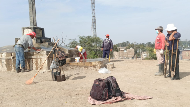 Huaca Los Chinos en Tumán