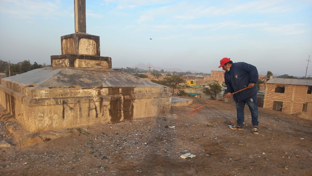 Huaca Los Chinos en Tumán