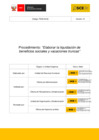 Vista preliminar de documento PS02.03.02 Elaborar la liquidación de beneficios sociales y vacaciones truncas