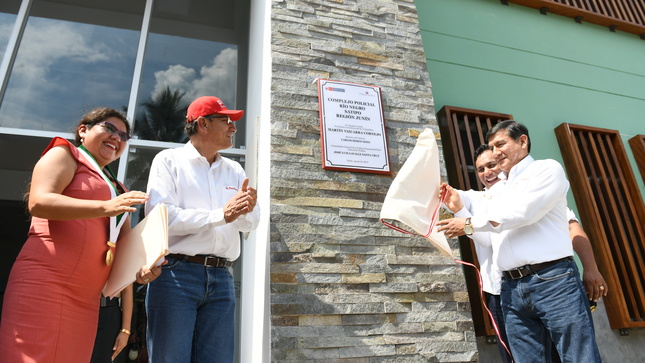 Nuevo complejo policial Río Negro en Junín beneficiará a 30,000 personas.
