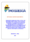 Vista preliminar de documento MODELO DE INFORMES INVITACION A CONTRATACION DIRECTA - AMBULANCIA  RURAL 4X4 TIPO II - GARY.pdf
