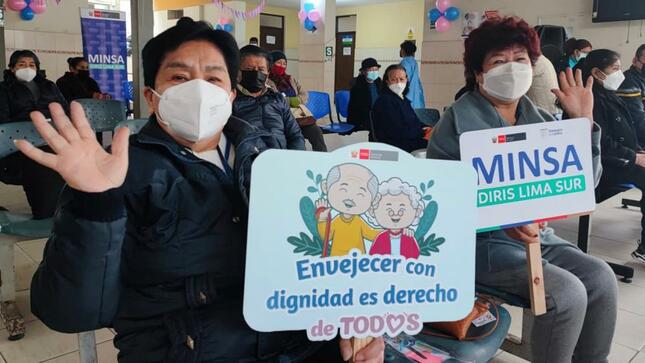 Día del Adulto Mayor Minsa resalta lo fundamental que es cuidar su salud mental en esta etapa