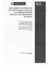 Vista preliminar de documento Reglamento Interno de los  Servidores Civiles  de la Administración Central del MINSA