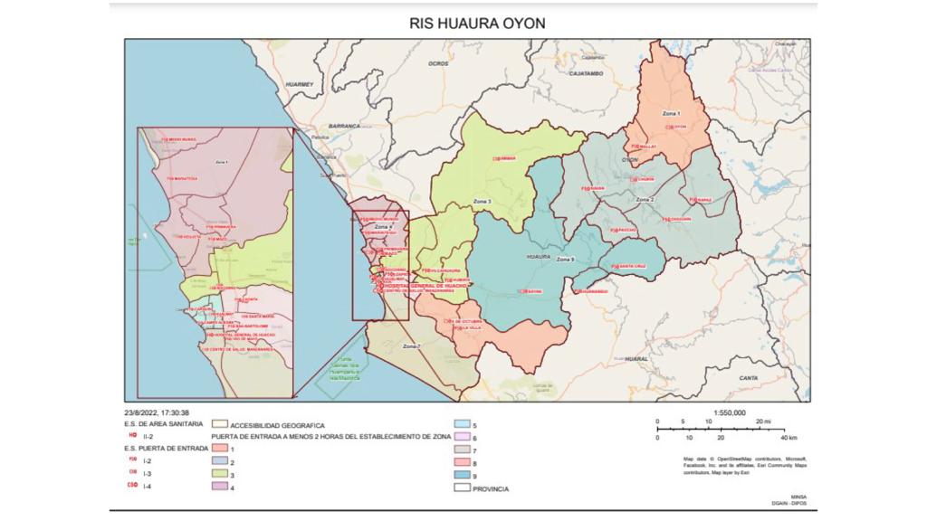 Dirección General de Aseguramiento e Intercambio Prestacional brindó asistencia técnica a Diresa Lima para estructuración de RIS Huaura-Oyón