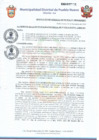 Vista preliminar de documento Resolución de Gerencia Municipal N° 0439-2018/MDPN