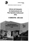 Vista preliminar de documento INFORME EVALUACION DE IMPLEMENTACION POI II SEMESTRE 2020..pdf