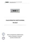 Vista preliminar de documento Plan Operativo Institucional (POI) 2017