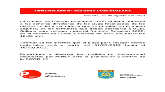 Comunicado 283