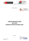 Vista preliminar de documento ANEXO RSG. 093-2022-MINAM - TERCERA MODIFICACION DEL PLAN OPERATIVO INSTITUCIONAL (POI) 2022 DEL MINISTERIO DEL AMBIENTE.pdf