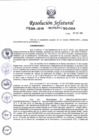 Vista preliminar de documento RJ 0309-2019 Aprobar la baja en los registros patrimonial y contable UE 026 de un equipo de computo portatil - 05 Ago