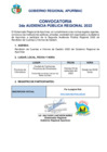 Vista preliminar de documento CONVOCATORIA 2da AUDIENCIA PUBLICA REGIONAL 2022.pdf