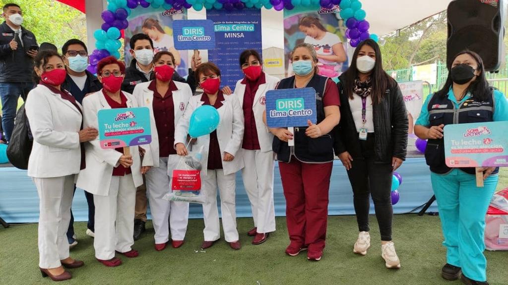 Comité Institucional de lactancia materna del Hospital Santa Rosa ganó segundo puesto en concurso de canto