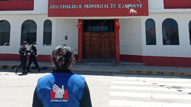 Comisionada supervisa municipalidad provincial de Huancané