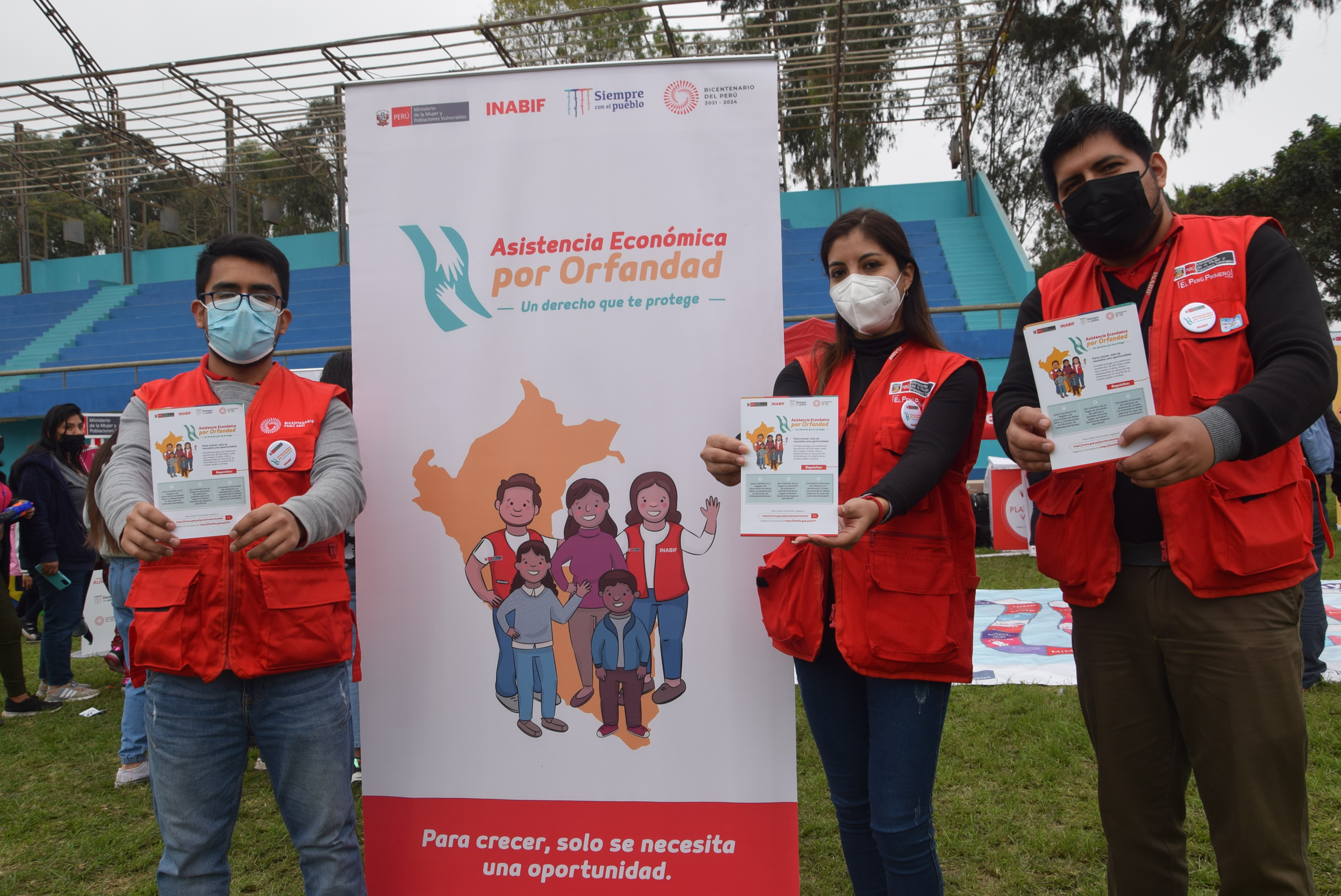 Inabif incorpora a 5 mil nuevos beneficiarios de la Asistencia Económica por Orfandad