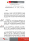 Vista preliminar de documento Resolución 066-2022-IPD/OGA Plan Anual de Contrataciones IPD 2022: Modificación - Versión 6.