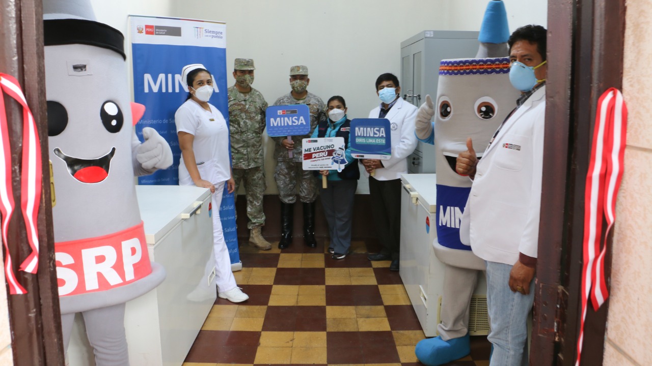 Inauguran cadena de frío en Cuartel Barbones en El Agustino
