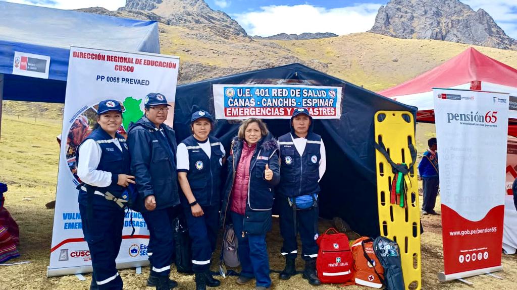 Cusco Gobierno realiza acciones multisectoriales para atender a la población por temporada de heladas y friaje