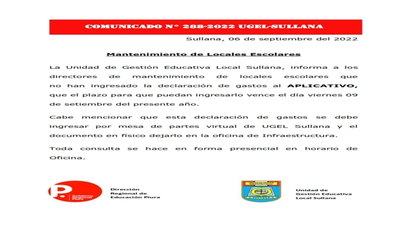 Comunicado 288