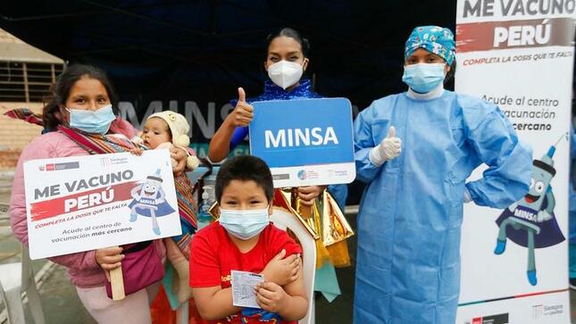 Lima Sur establecimientos de salud intensifican jornadas de vacunación de menores de 5 años