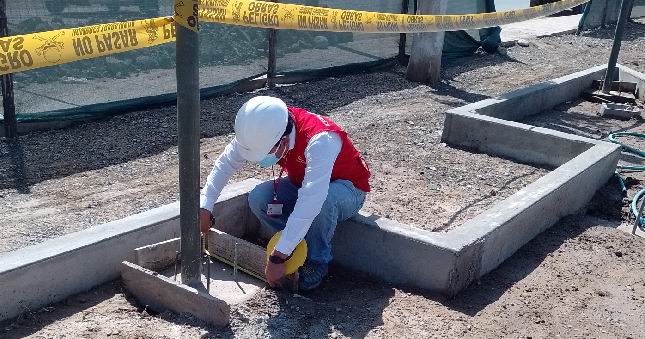 Contraloría alerta riesgos en construcción de parque Los Calderones por incumplimiento de especificaciones en distrito de Tate en Ica
