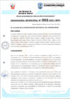 Vista preliminar de documento ORDENANZA MUNICIPAL Nº 002-2021-MPC.pdf