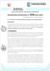 Vista preliminar de documento ORDENANZA MUNICIPAL Nº 008-2021-MPC.pdf