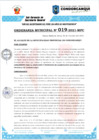 Vista preliminar de documento ORDENANZA MUNICIPAL Nº 019-2021-MPC.pdf