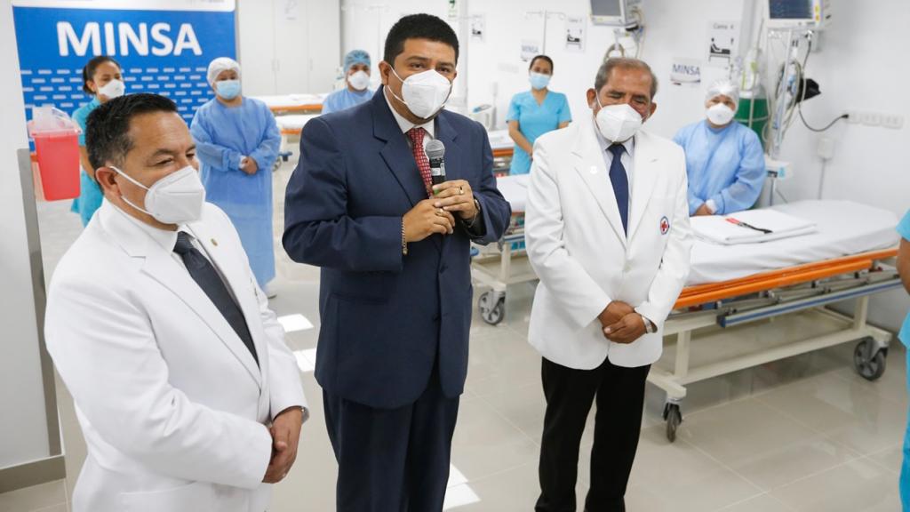 Hospital de Emergencias José Casimiro Ulloa inauguró nueva área de observación para la atención de pacientes 