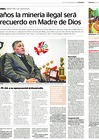 Vista preliminar de documento Entrevista al ministro de Defensa, Jorge Moscoso Flores, en el diario El Peruano