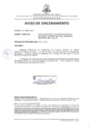 Vista preliminar de documento AVISO DE SINCERAMIENTO-PLAN DE DESARROLLO REGIONAL CONCERTADO del GRC - FECHA: OCTUBRE 2020