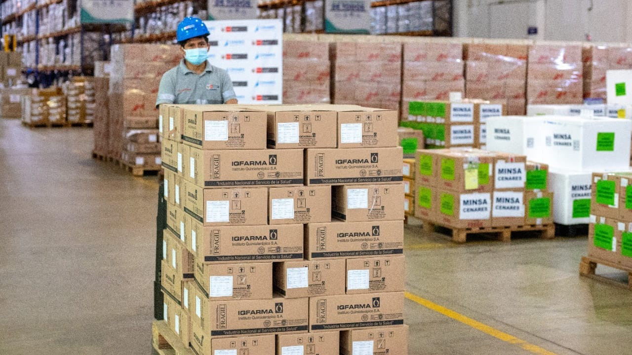 Cenares entregó más de 400 mil unidades de medicamentos oncológicos al INEN