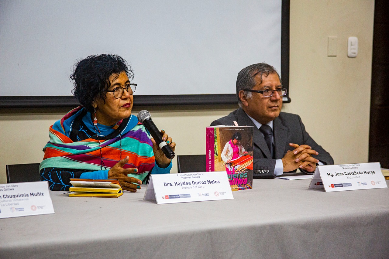 Ministerio de Cultura: DDC La Libertad presentó libro “Mujeres de Qallwa”