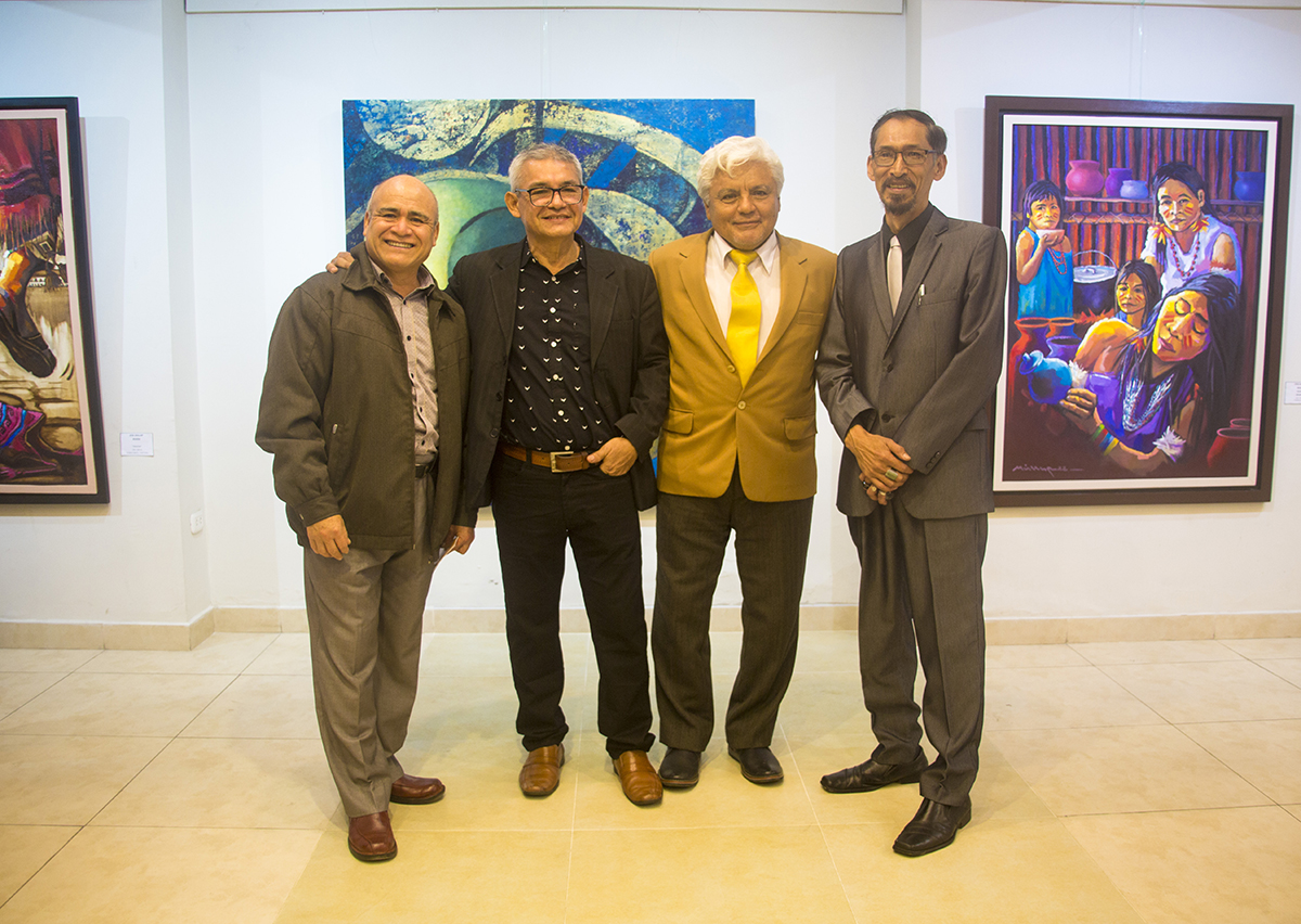 Trujillanos destacan belleza de obras de reconocidos artistas plásticos