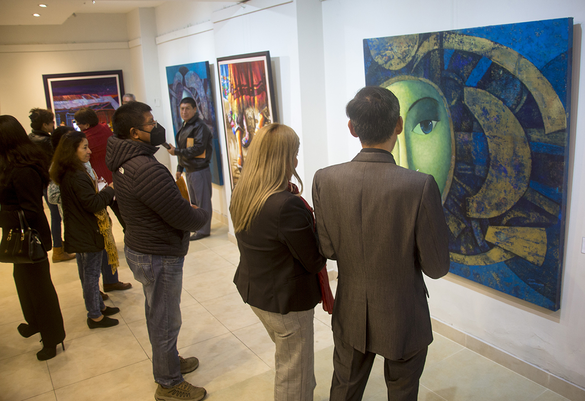 Trujillanos destacan belleza de obras de reconocidos artistas plásticos