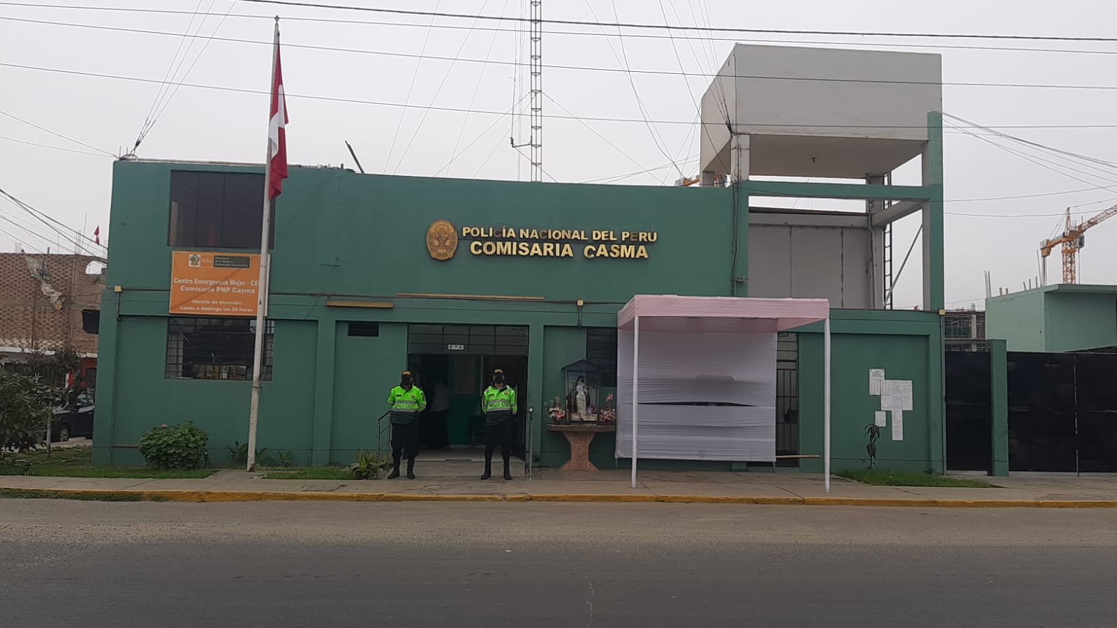 Los agentes pertenecían a la comisaría de Casma.