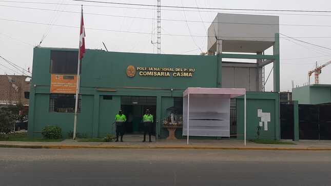 Los agentes pertenecían a la comisaría de Casma.